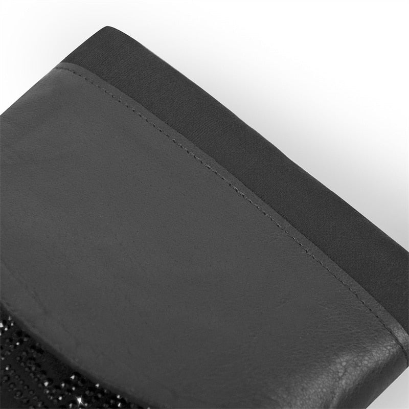 Black Rhinestone Cowboy Boots