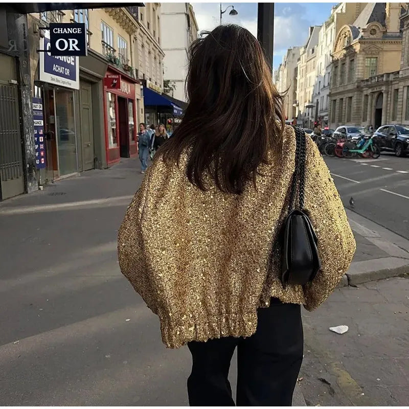 Gold Sequin Jacket
