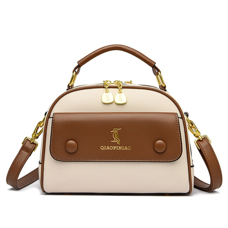 Soft PU Leather Crossbody Handbag