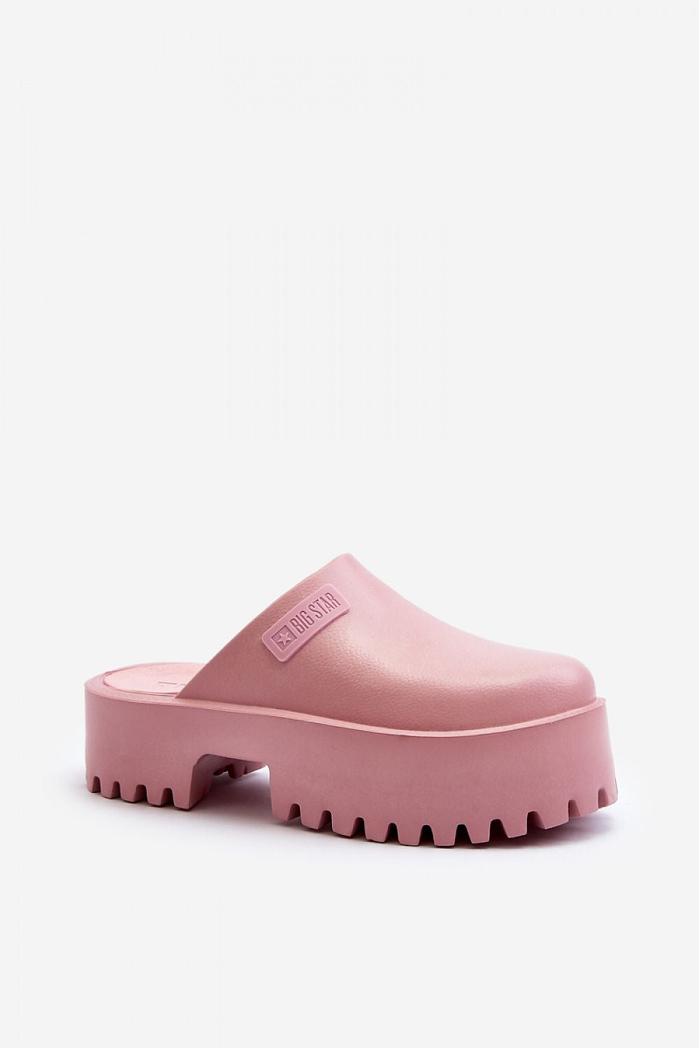 Big Star Comfort Slip-Ons in Pink – Standalone View