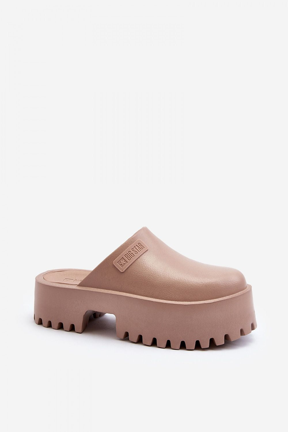 Big Star Comfort Slip-Ons in Beige – Standalone View
