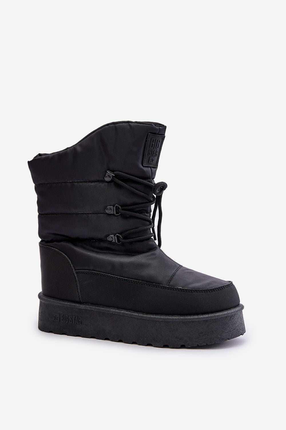 Big Star Snow Boot in Black – Standalone View
