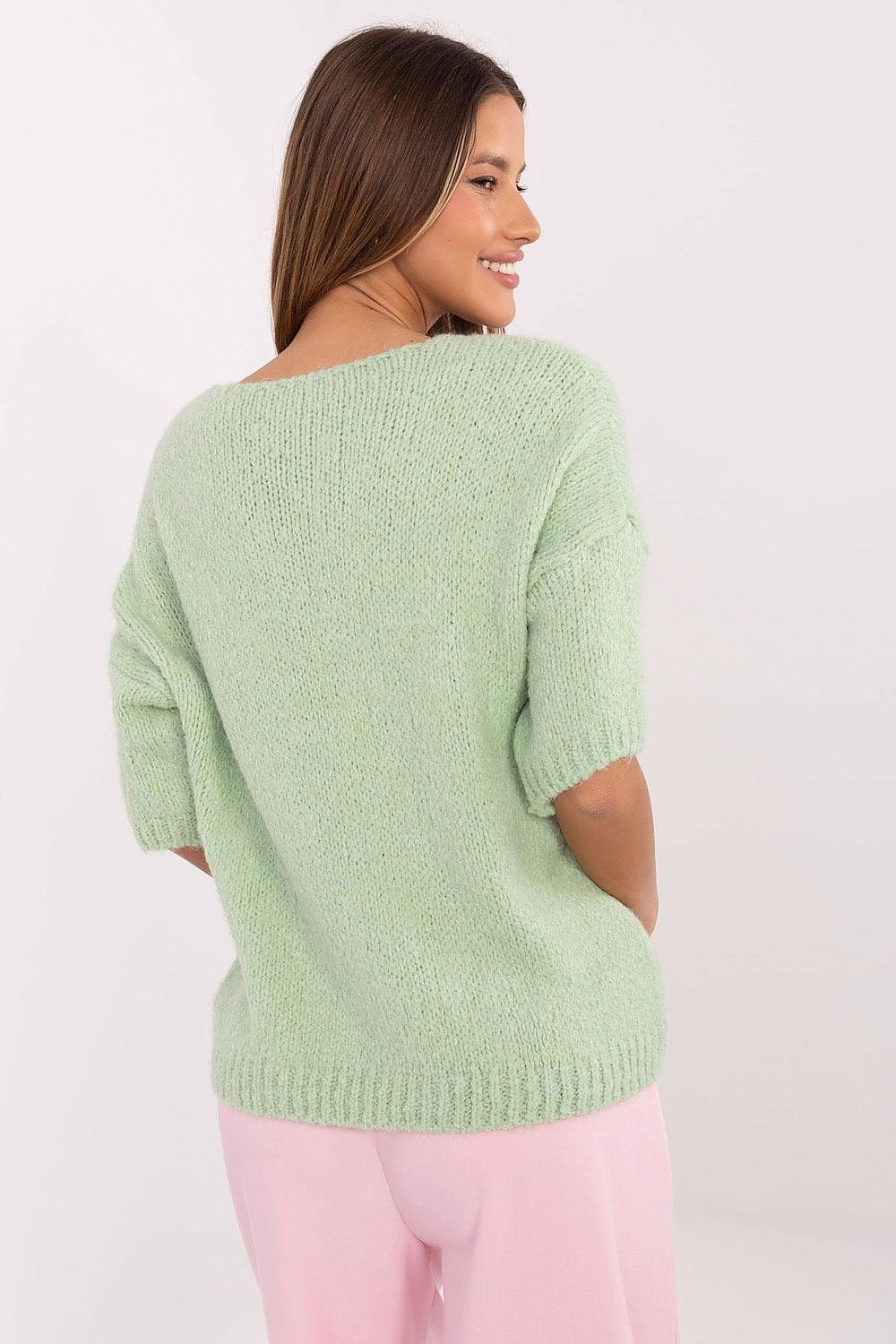 Short sleeve sweater model 208726 Italy Moda