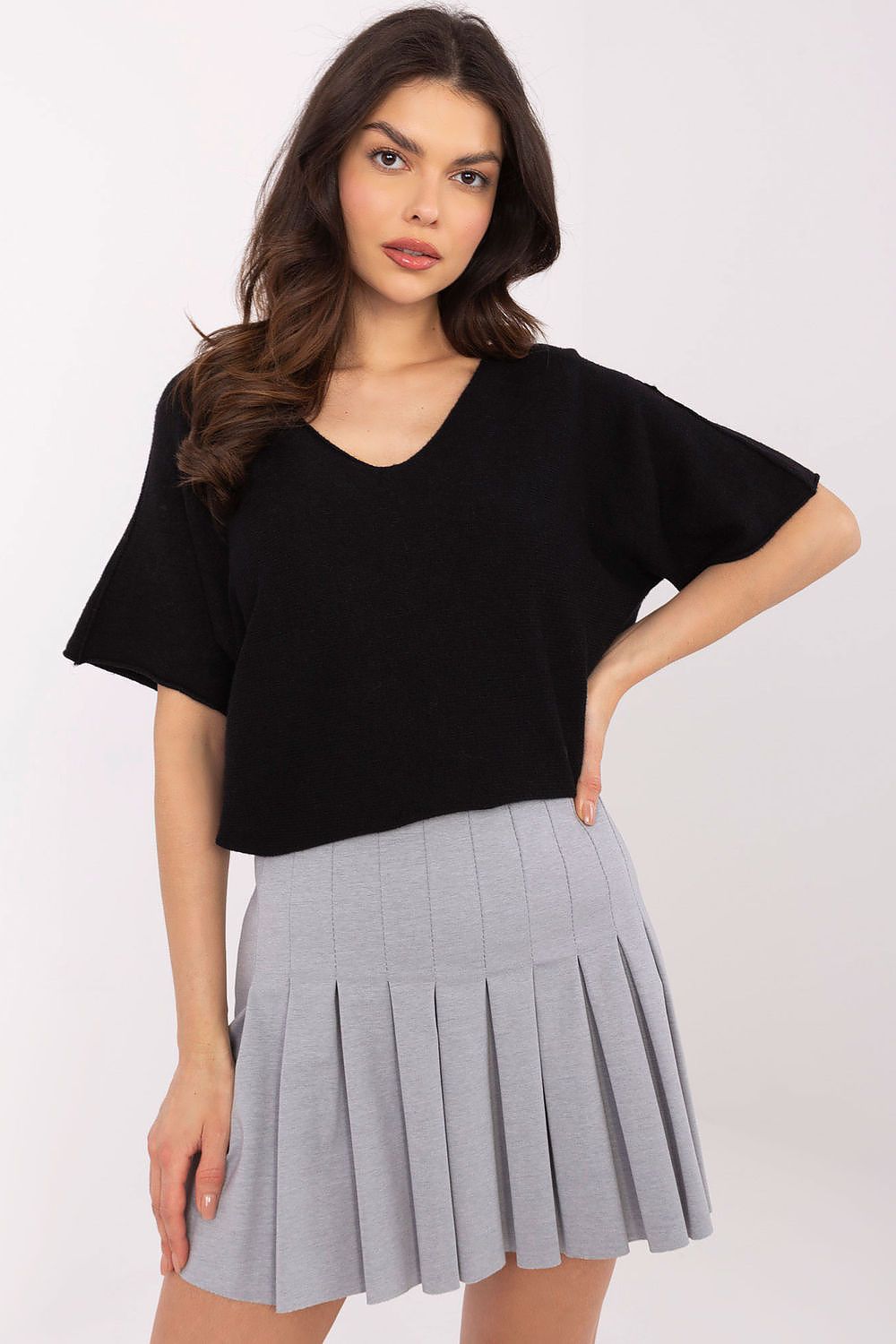 Short sleeve sweater model 209994 Italy Moda
