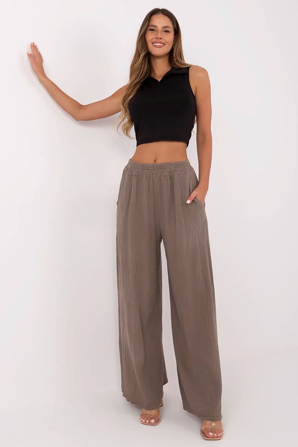 Women trousers model 211271 Italy Moda