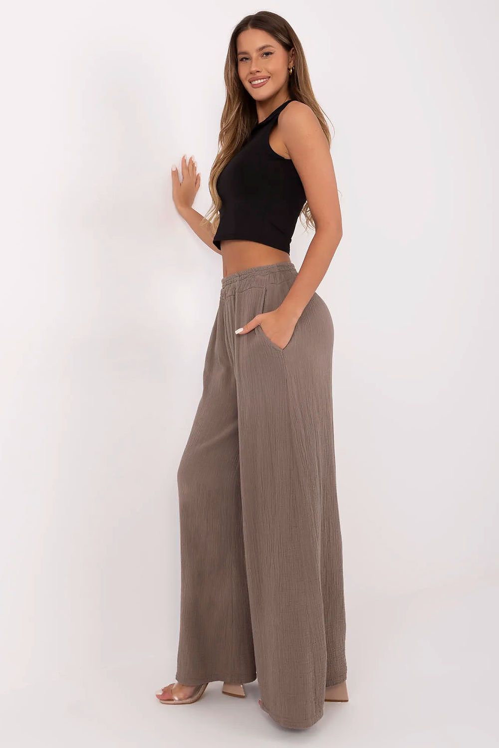 Women trousers model 211271 Italy Moda