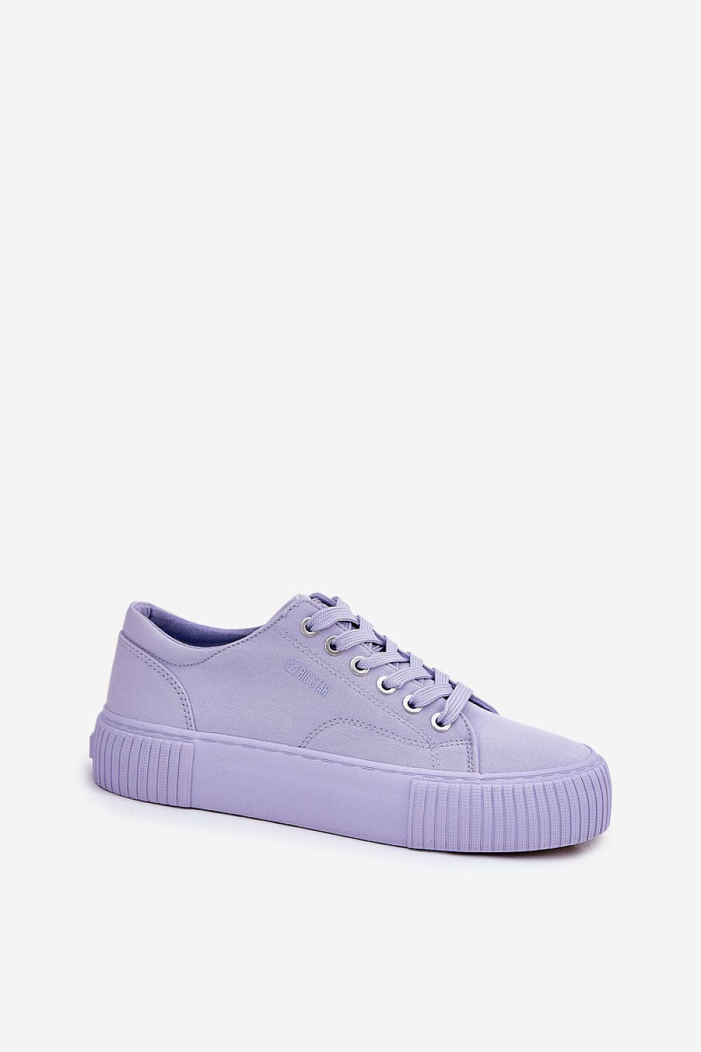 Violet Big Star Textile Sneakers – Standalone View