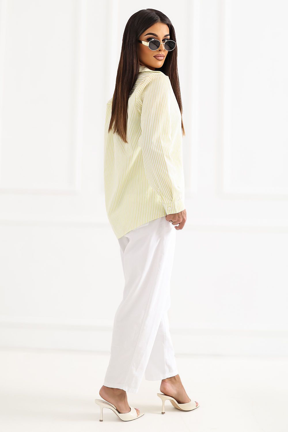 Yellow striped smart-casual shirt perfect for work, weekends and effortless everyday style