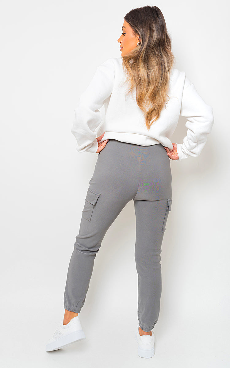 Cargo Pocket Trouser With Drawstring