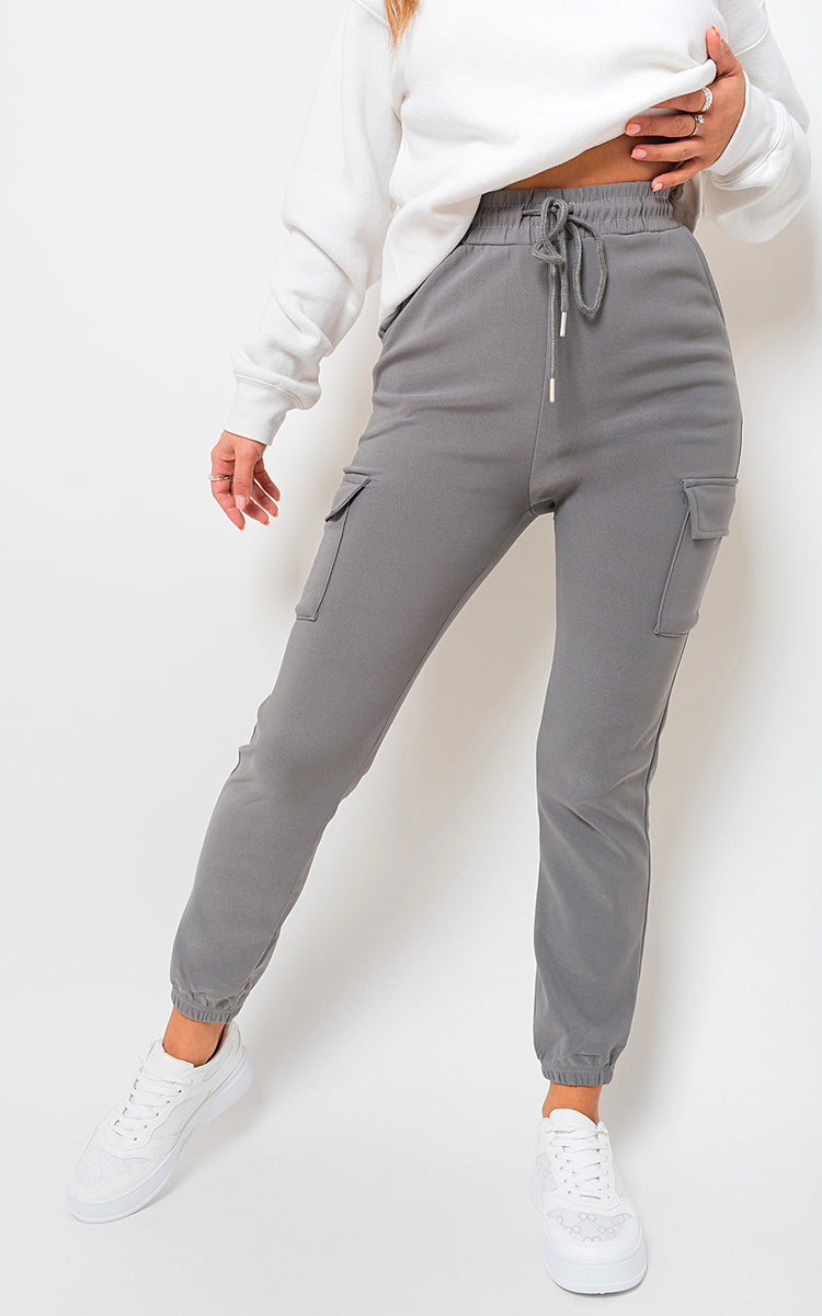 Cargo Pocket Trouser With Drawstring