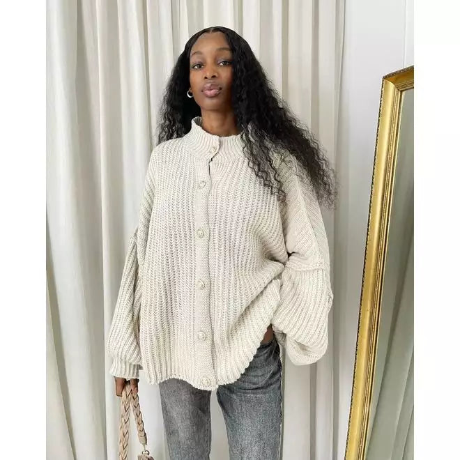 Oversized Chunky Knitted Top