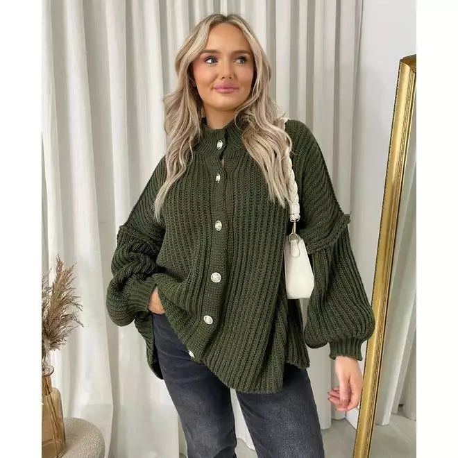 Oversized Chunky Knitted Top