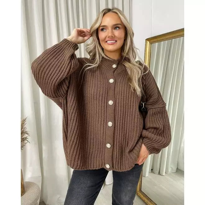 Oversized Chunky Knitted Top
