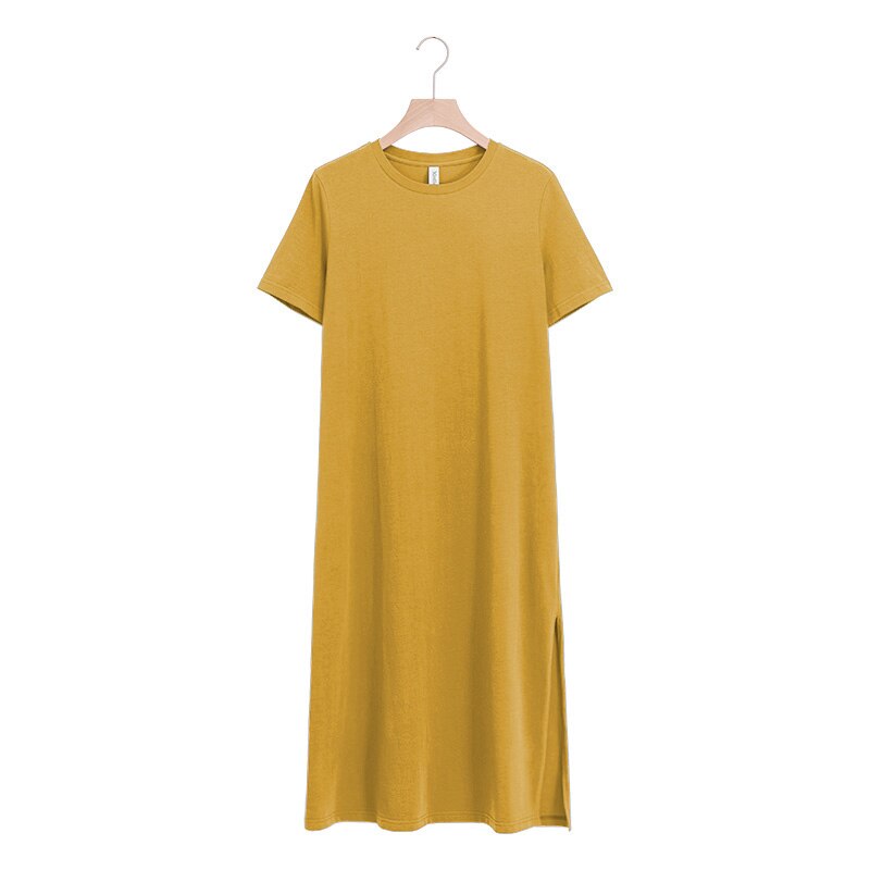 Long & Short Sleeve T/Shirt Dress