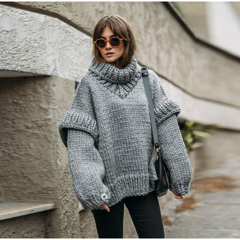 Thick Turtleneck Sweater