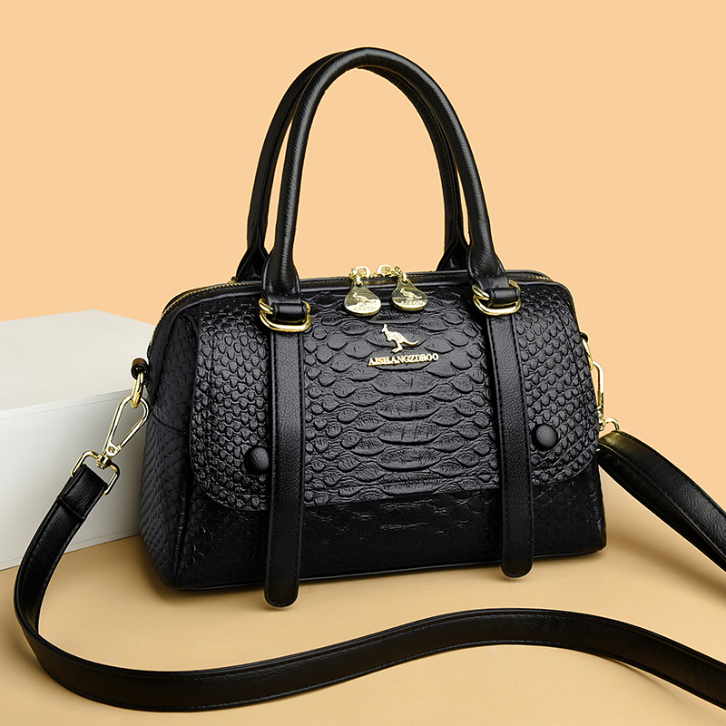 High-Quality Crocodile Pattern Handbag