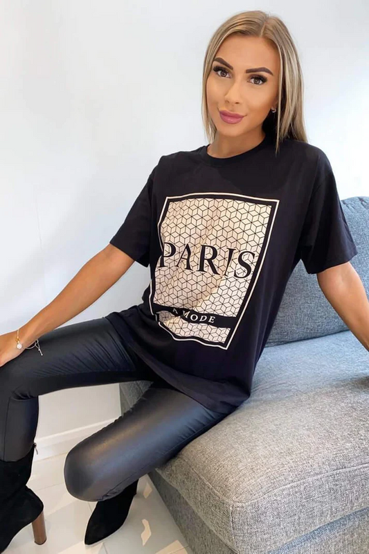 Paris Short Sleeve T/Shirt