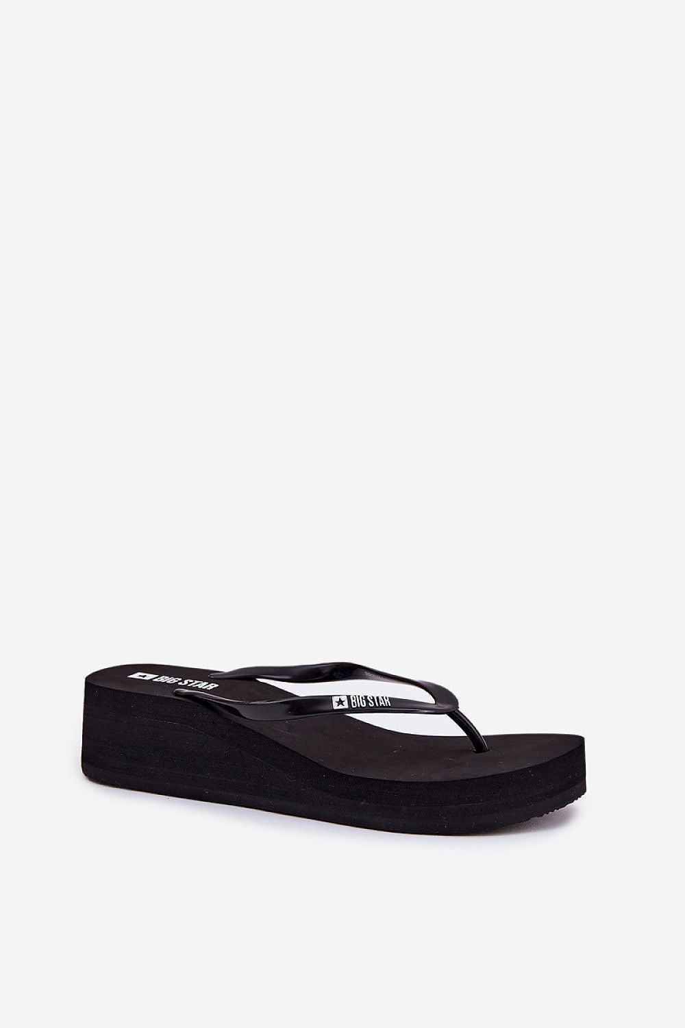 Black Japanese Flip-Flops – Standalone View