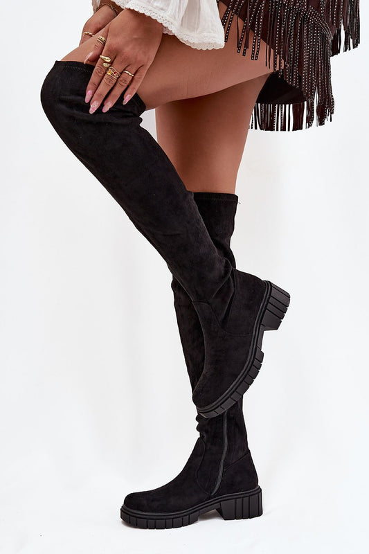 Side view highlighting the practical zipper at the bottom and sleek shaft design.