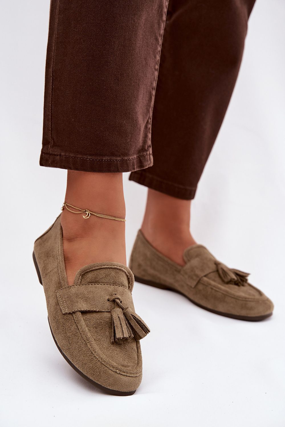  fringe comfort flat shoes women
