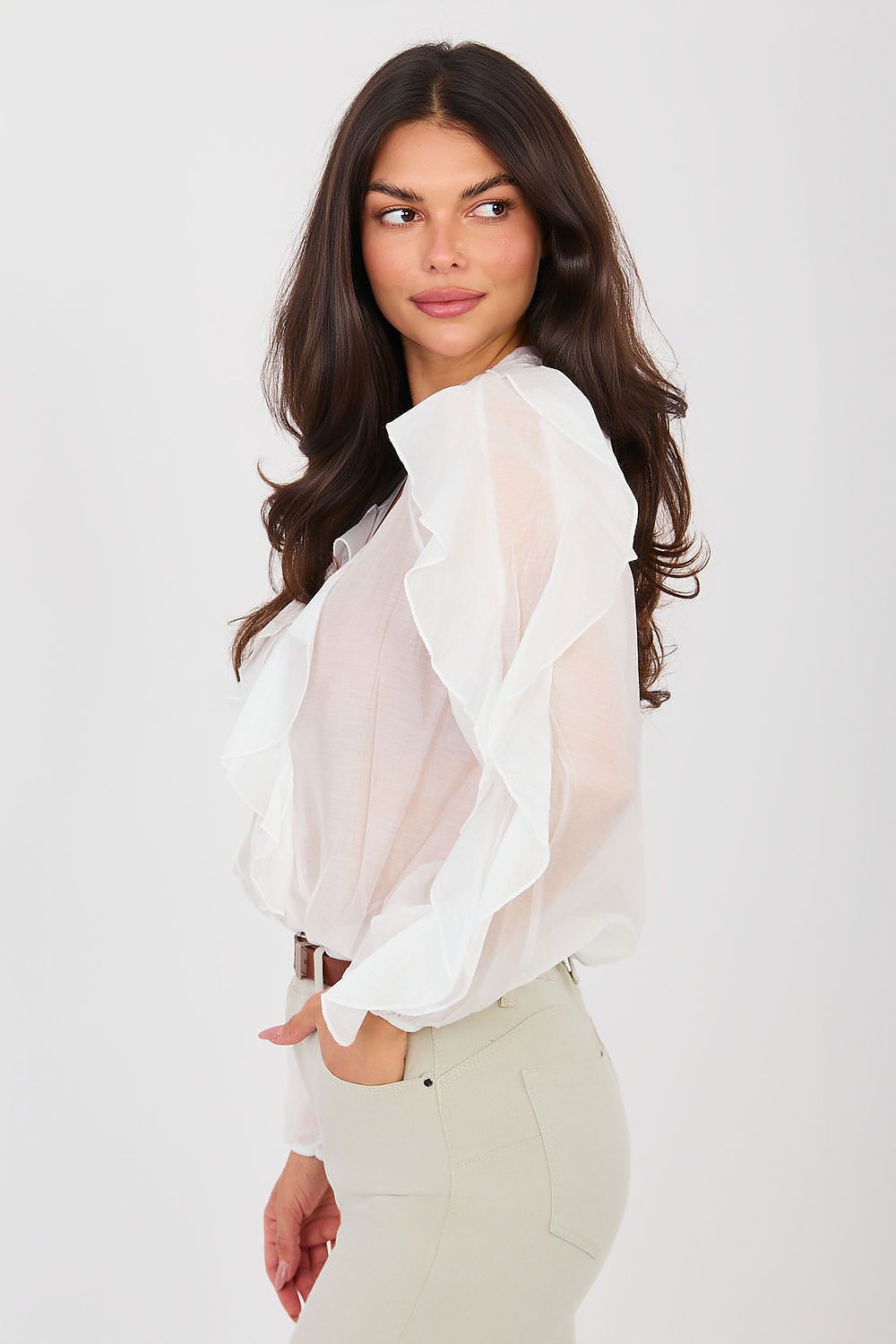  Long sleeve shirt model 224144 Factory Price 