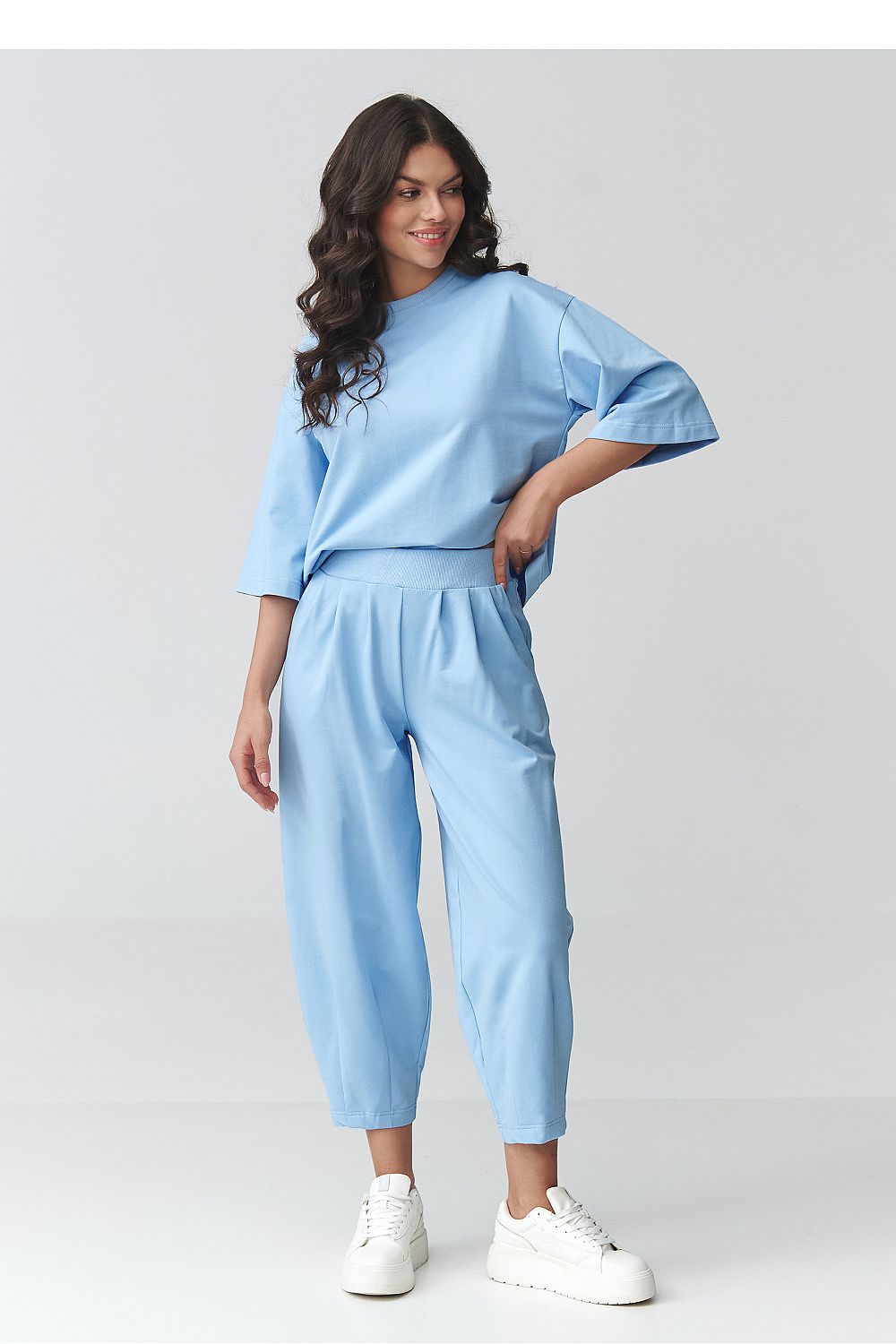  matching outfit perfect for travel, shopping and everyday comfort-Blue