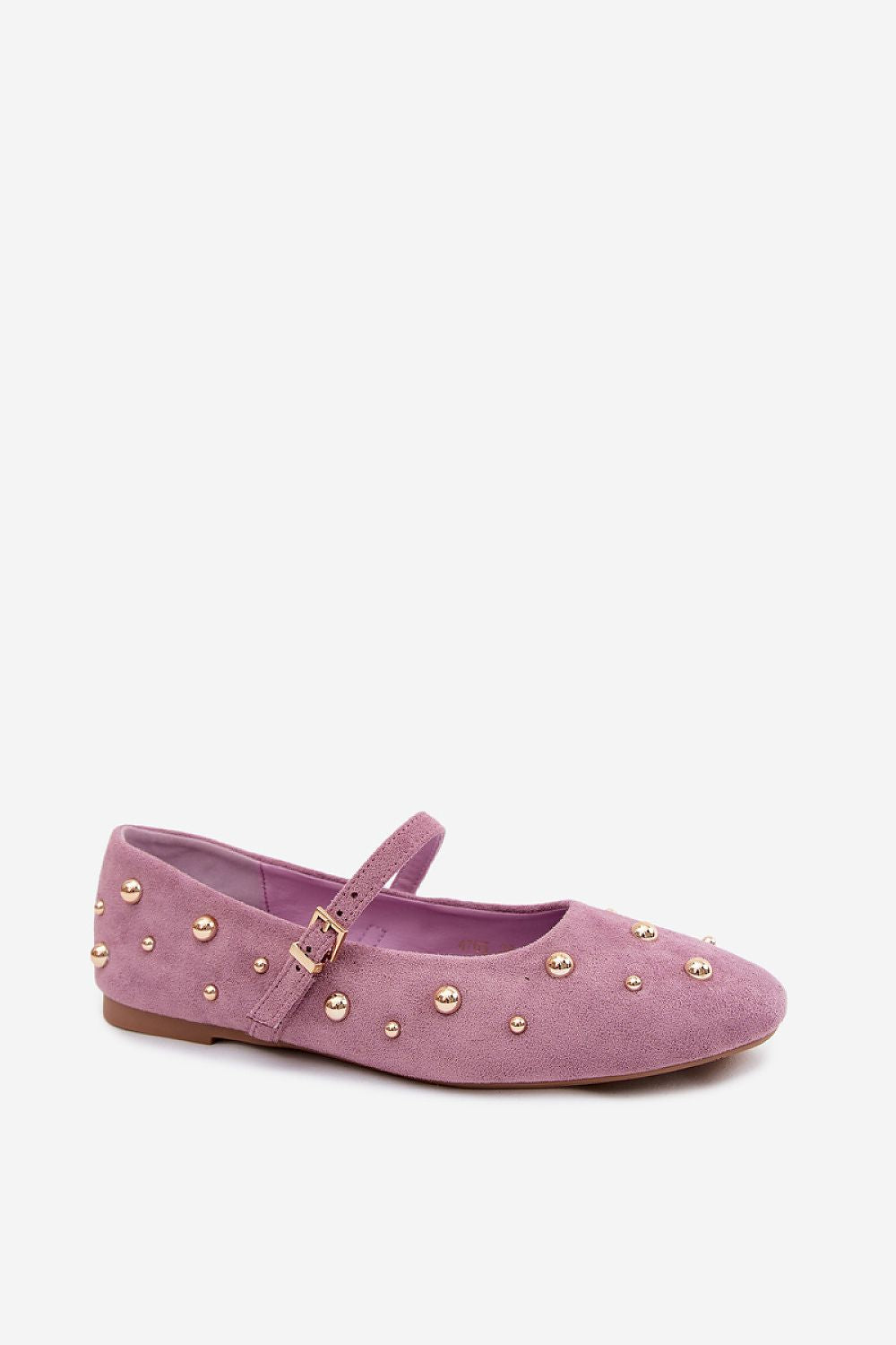 Brown loafers with a knot on a light gray background