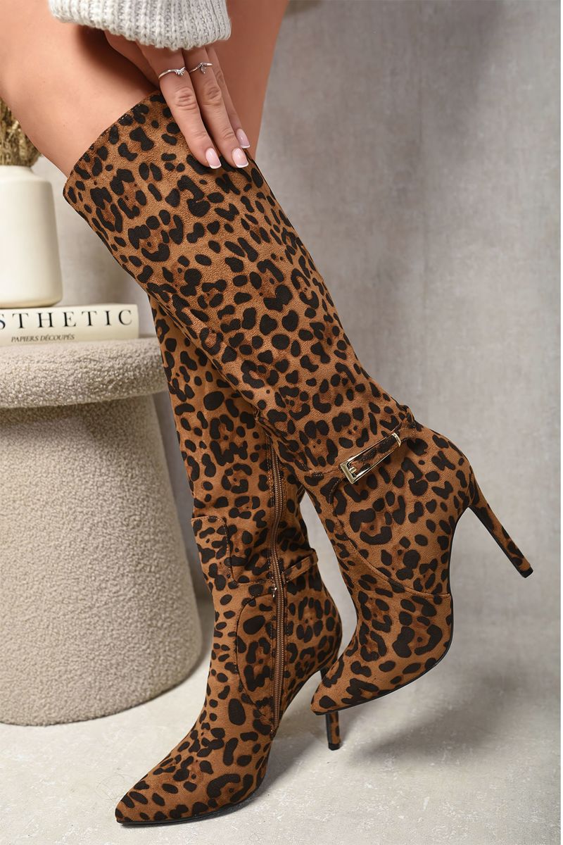 Side Zip Stiletto Boots