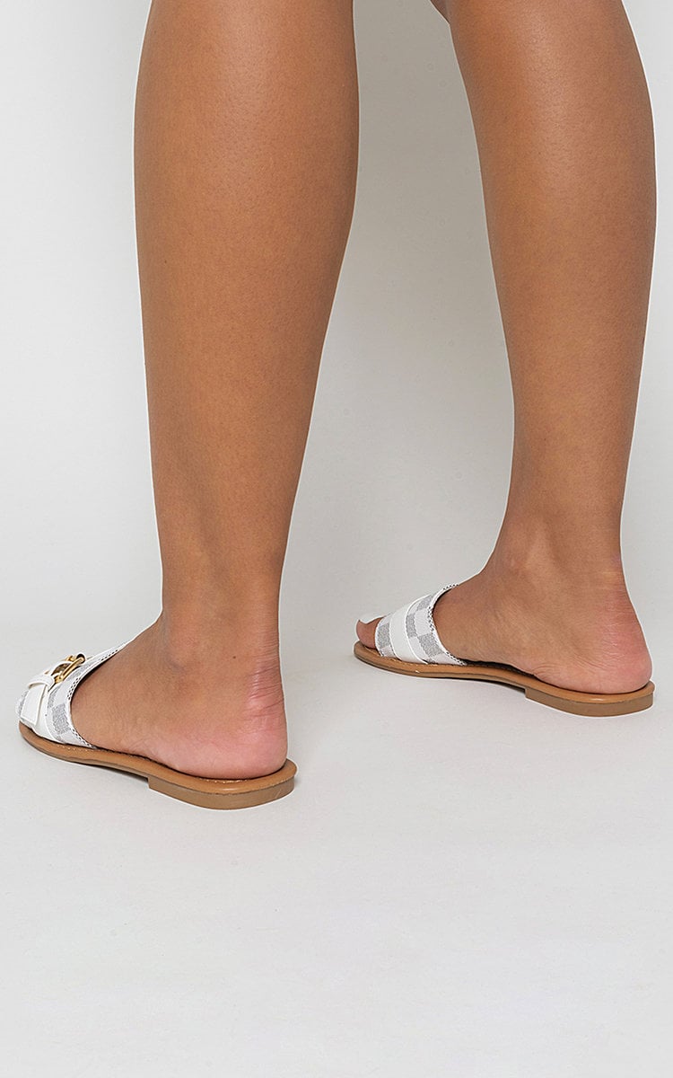 Open Toe Flat Sandals