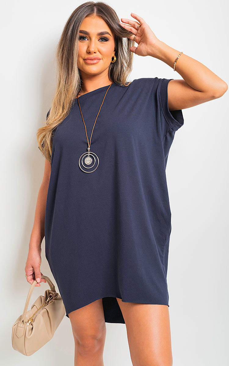 Short Sleeve with Front Pockets Top/dress