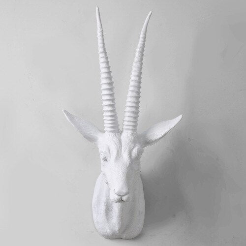 Animal Head Wall Art Sculptures