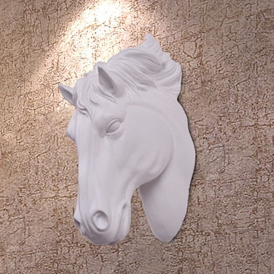3D Horses Head Wall Art Sculpture