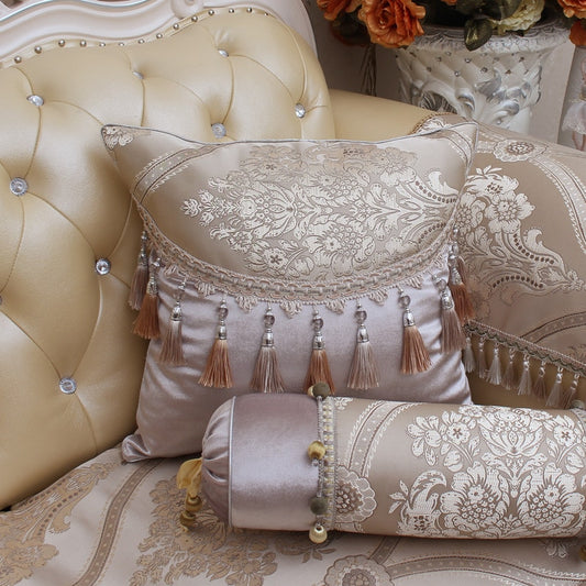 Luxurious Jacquard Cushion Cover