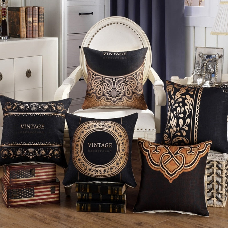 High-Quality Luxury Vintage Cushion Covers