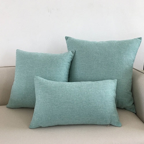 Smart Solid Color Cushion Covers