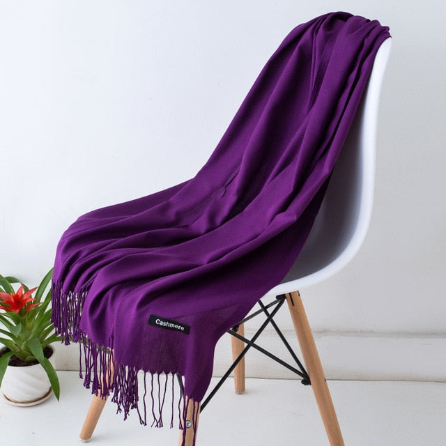 Thin Cashmere Shawl For Women