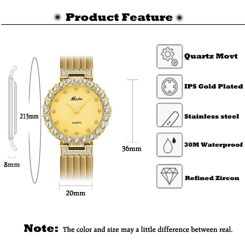 Women's Luxury Quartz Wristwatch