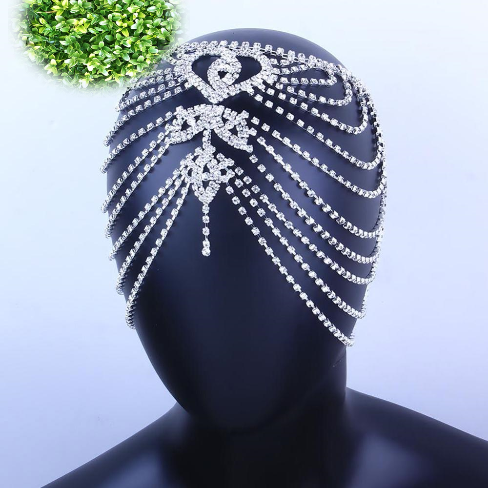 Luxury Rhinestone Forehead Jewellery Headpiece