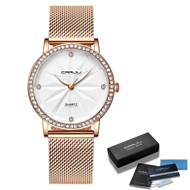 Women's Luxury Waterproof Wristwatch