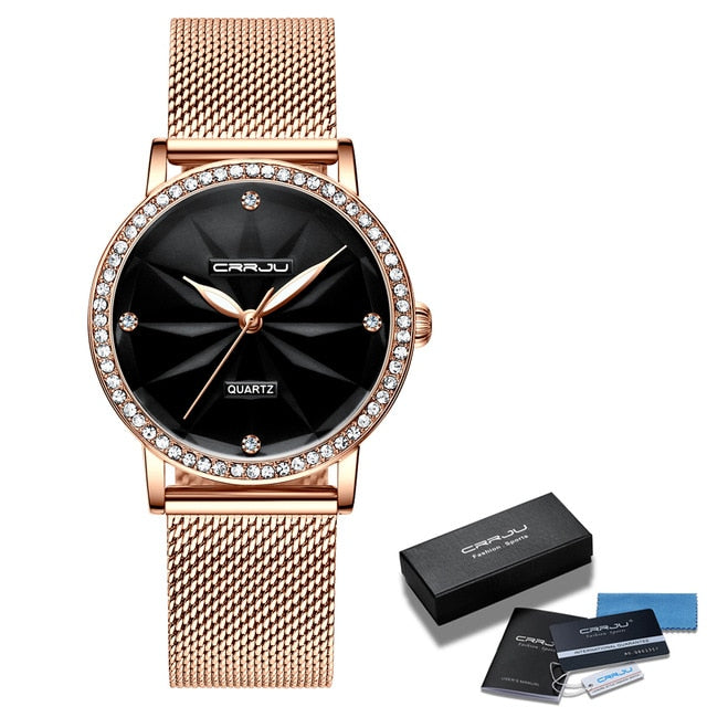 Women's Luxury Waterproof Wristwatch